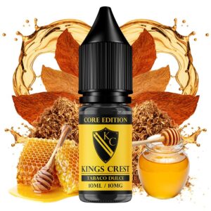 KINGS CREST SALTS CORE EDITION - DON JUAN TABACO DULCE 10ml 10mg