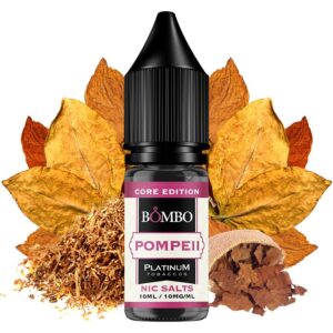 PLATINUM TOBACCOS NIC SALTS BY BOMBO CORE EDITION - POMPEII 10ml 10mg
