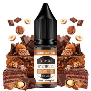 PASTRY MASTERS NIC SALTS by BOMBO CORE EDITION - CHOCO NUT TART 10ml 10mg