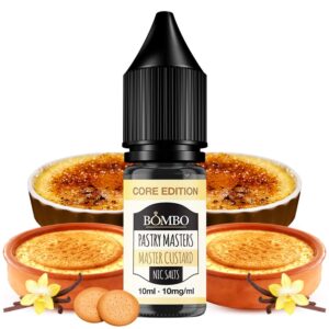 PASTRY MASTERS NIC SALTS by BOMBO CORE EDITION - MASTER CUSTARD 10ml 10mg