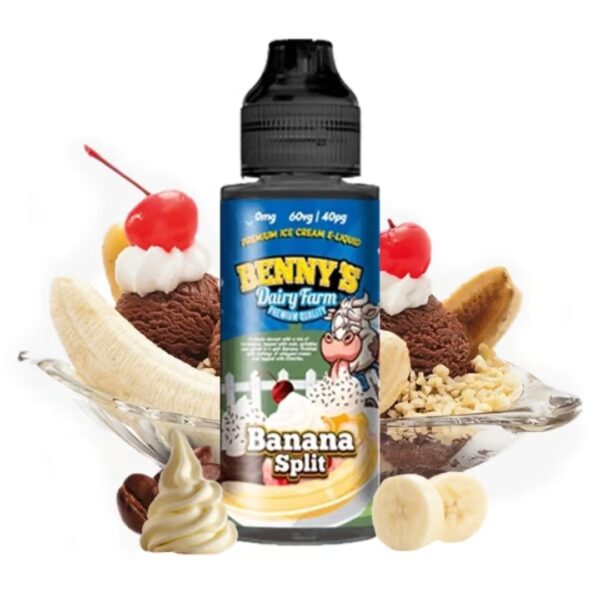 BENNYS DAIRY FARM - BANANA SPLIT 100ml