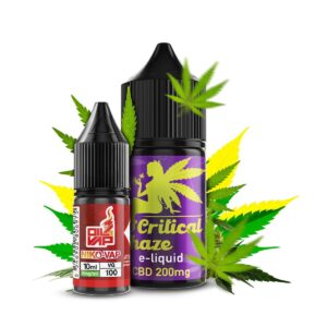 CANNA JUICE - CRITIKAL HAZE CBD LONGFILL (10ML+10ML/200MG)