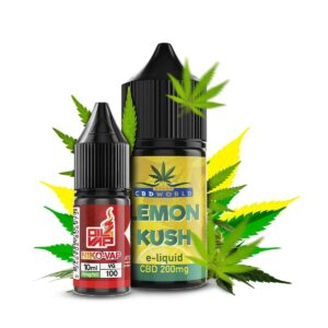 CANNA JUICE - LEMON KUSH CBD LONGFILL (10ML+10ML/200MG)
