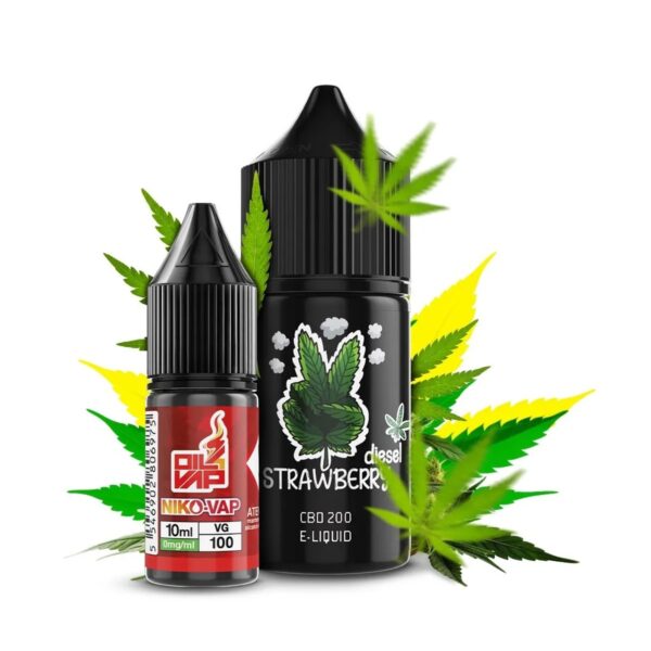 CANNA JUICE - STRAWBERRY DIESEL CBD LONGFILL (10ML+10ML/200MG)