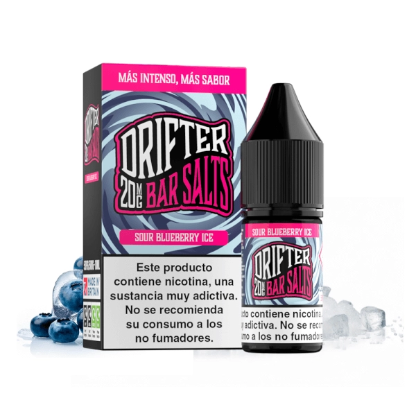 JUICE SAUZ DRIFTER BAR SALTS – SOUR BLUEBERRY ICE 10ml 20mg