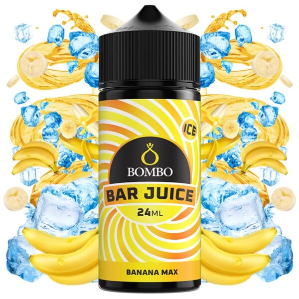 BAR JUICE by BOMBO - AROMA BANANA MAX ICE 24ml (LONGFILL)