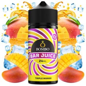 BAR JUICE by BOMBO - AROMA TRIPLE MANGO ICE 24ml (LONGFILL)