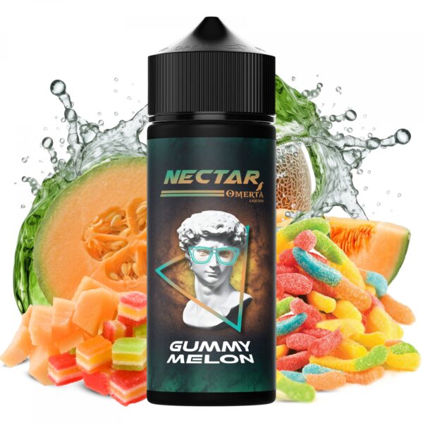 OMERTA ELIQUIDS - AROMA NECTAR GUMMY MELON LONGFILL 30ml