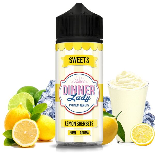 DINNER LADY - AROMA LEMON SHERBETS 30ml (LONGFILL)