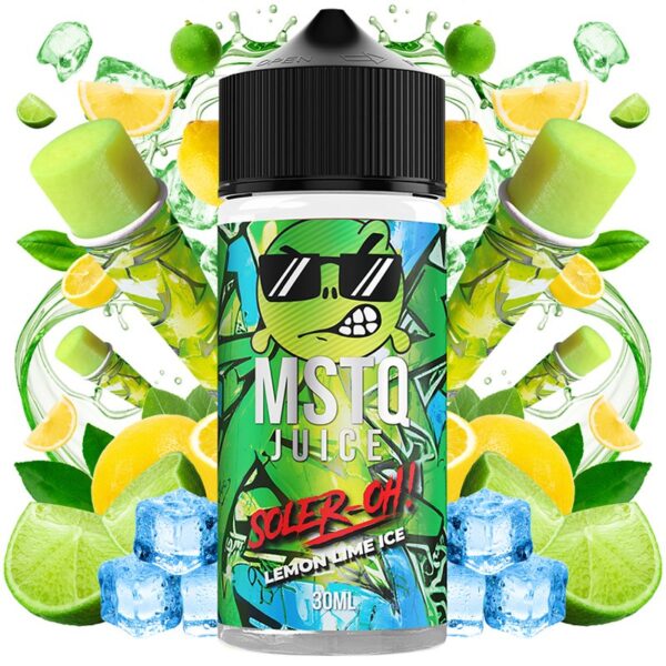MSTQ JUICE - AROMA SOLER-OH LEMON LIME ICE 30ml (LONGFILL)
