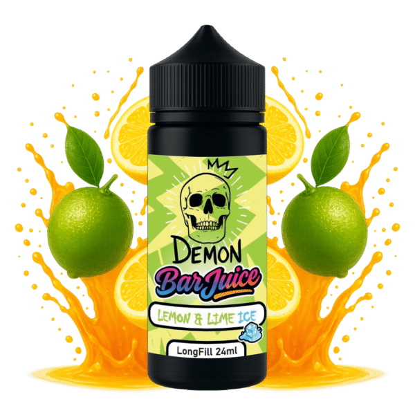 DEMON BAR JUICE – LEMON & LIME ICE 24ml (LONGFILL)