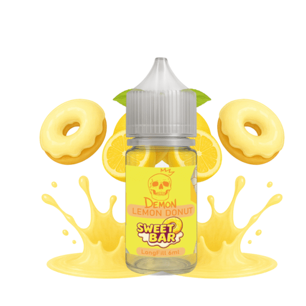 DEMON BAR JUICE - SWEET LEMON DONUT 6ml (LONGFILL)