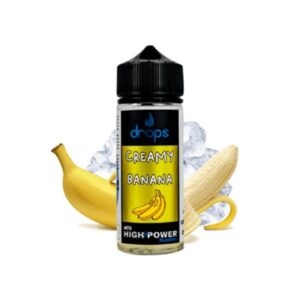 DROPS HIGH POWER - CREAMY BANANA 16ml (LONGFILL)