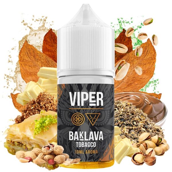 VIPER ELIQUIDS – BAKLAVA TOBACCO 10ml (LONGFILL)