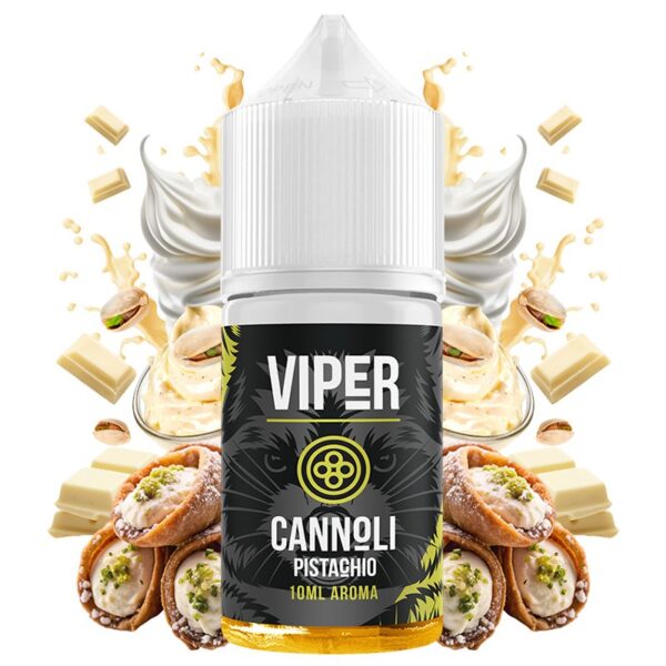 VIPER ELIQUIDS – CANNOLI PISTACHIO 10ml (LONGFILL)