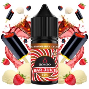 BOMBO BAR JUICE – COLA STRAWBERRY ICE CREAM ICE 10ml (LONGFILL)