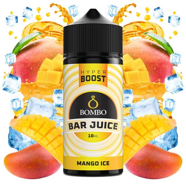 BOMBO BAR JUICE HYPER BOOST - MANGO ICE 10ml (LONGFILL)