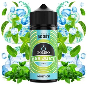 BOMBO BAR JUICE HYPER BOOST - MINT ICE 10ml (LONGFILL)