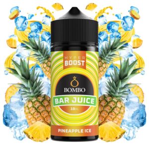 BOMBO BAR JUICE HYPER BOOST - PINEAPPLE ICE 10ml (LONGFILL)