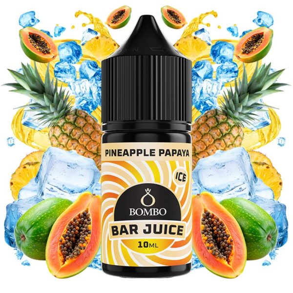 BOMBO BAR JUICE – PINEAPPLE PAPAYA ICE 10ml (LONGFILL)