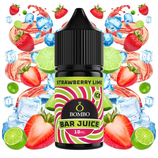BOMBO BAR JUICE – STRAWBERRY LEMON ICE 10ml (LONGFILL)