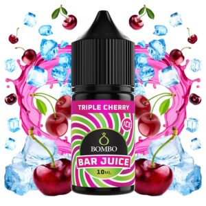 BOMBO BAR JUICE –TRIPLE CHERRY ICE 10ml (LONGFILL)