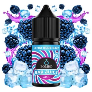 BOMBO BAR JUICE - ULTRA BLUE RAZZ ICE 10ml (LONGFILL)