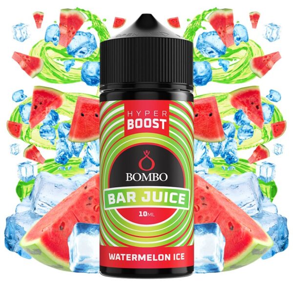 BOMBO BAR JUICE HYPER BOOST - WATERMELON ICE 10ml (LONGFILL)