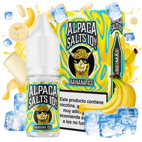 ALPACA SALTS - BANANA ICE 10ml 10mg
