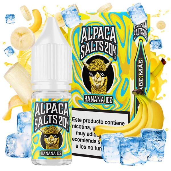 ALPACA SALTS - BANANA ICE 10ml 20mg