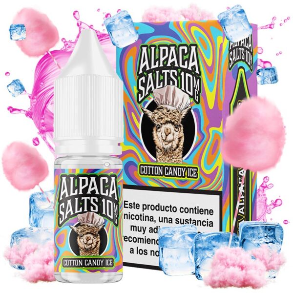 ALPACA SALTS - COTTON CANDY ICE 10ml 10mg