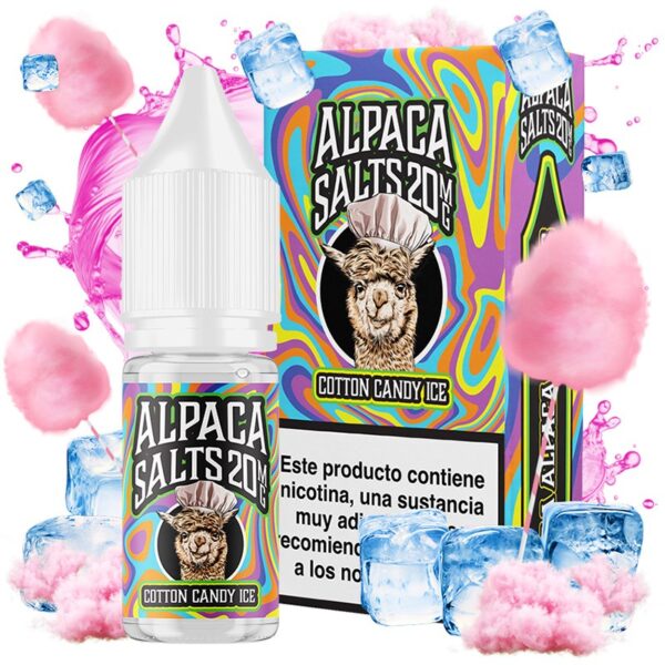 ALPACA SALTS - COTTON CANDY ICE 10ml 20mg