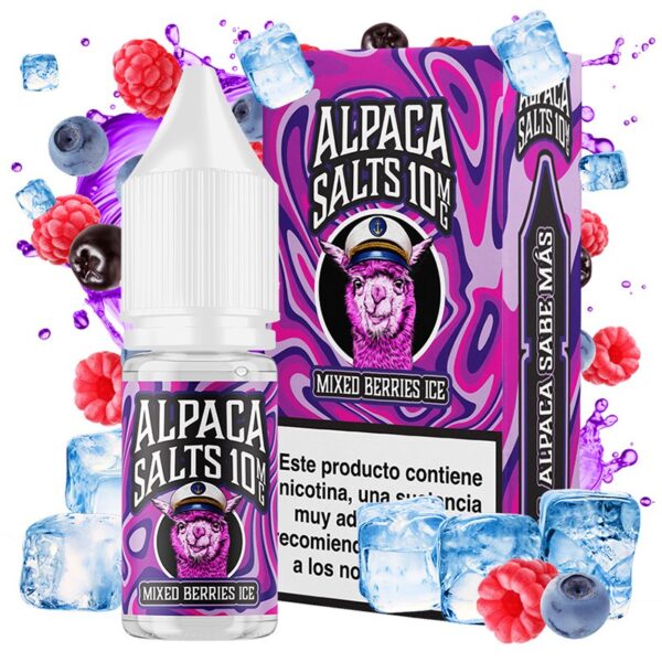ALPACA SALTS - MIXED BERRIES ICE 10ml 10mg
