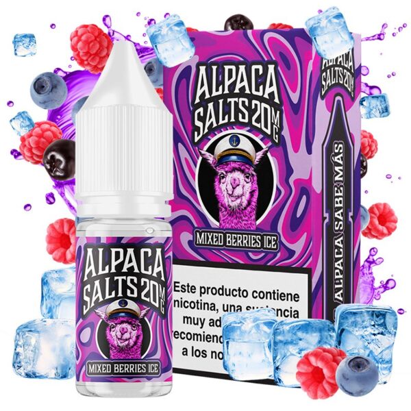 ALPACA SALTS - MIXED BERRIES ICE 10ml 20mg
