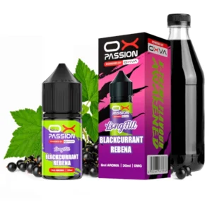 OXVA OX PASSION - BLACKCURRANT REBENA 6ml (LONGFILL)