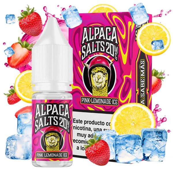 ALPACA SALTS - PINK LEMONADE ICE 10ml 20mg
