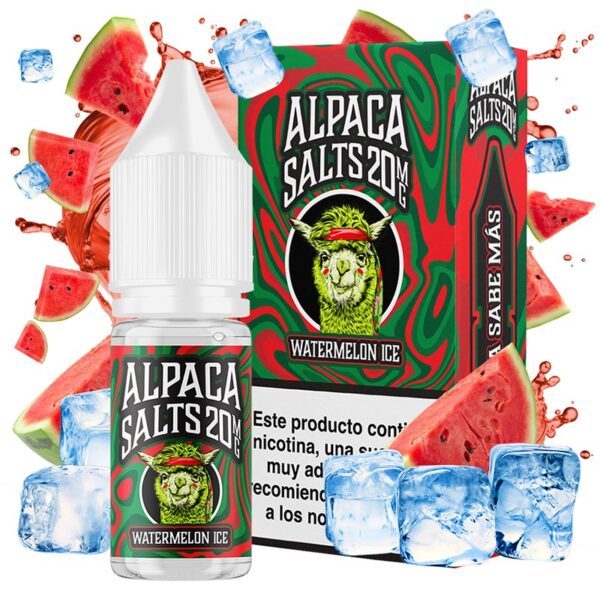 ALPACA SALTS - WATERMELON ICE 10ml 20mg