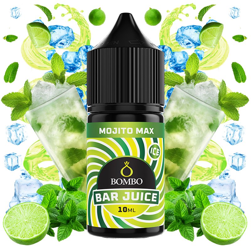 BOMBO BAR JUICE – MOJITO MAX ICE 10ml (LONGFILL)