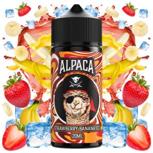 ALPACA - STRAWBERRY BANANA ICE 20ml/120 (LONGFILL)