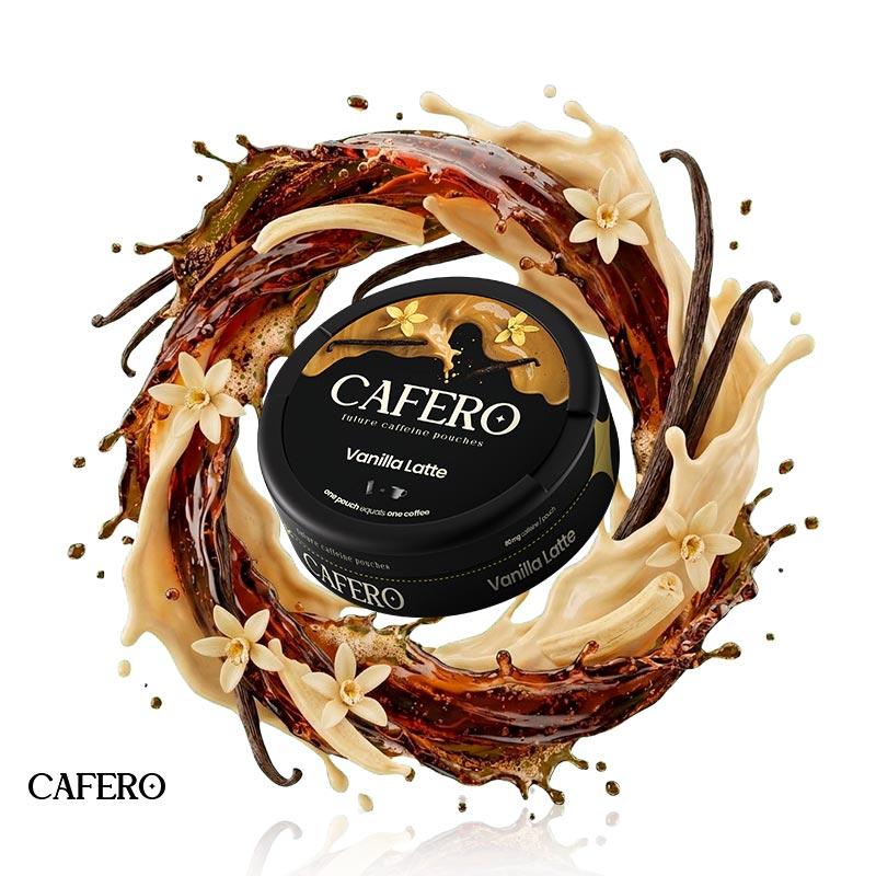 CAFERO - BOLSA DE CAFEINA VANILLA LATTE 80MG