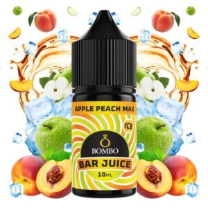 BOMBO BAR JUICE – APPLE PEACH ICE 10ml (LONGFILL)
