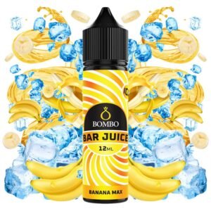 BOMBO BAR JUICE - BANANA MAX ICE 12ml/60 (LONGFILL)