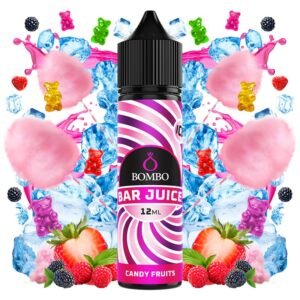 BOMBO BAR JUICE - CANDY FRUITS ICE 12ml/60 (LONGFILL)