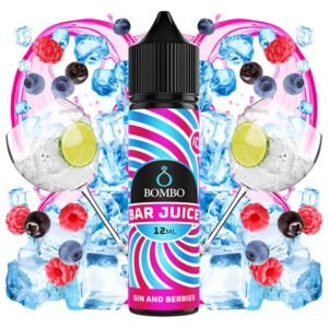 BOMBO BAR JUICE - GINS & BERRIES ICE 12ml/60 (LONGFILL)