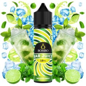 BOMBO BAR JUICE - MOJITO MAX ICE 12ml/60 (LONGFILL)