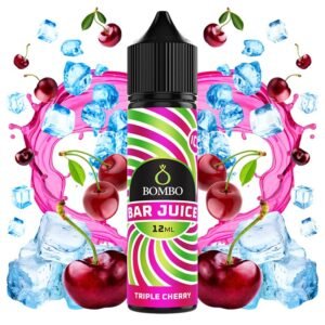 BOMBO BAR JUICE - TRIPLE CHERRY ICE 12ml/60 (LONGFILL)
