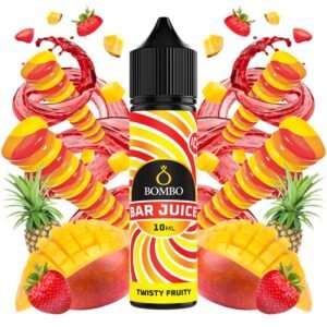 BOMBO BAR JUICE - TWISTY FRUITY ICE 10ml/60 (LONGFILL)