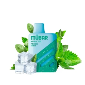 MÜBAR KUBA 700 - DESECHABLE FRESH MINT 20MG