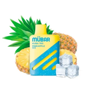 MÜBAR KUBA 700 - DESECHABLE PINEAPPLE ICE 20MG