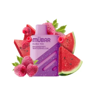 MÜBAR KUBA 700 - DESECHABLE RASPBERRY WATERMELON 20MG